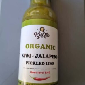 Kieltys Kiwi Jalapeno with Pickled Lime Sauce
